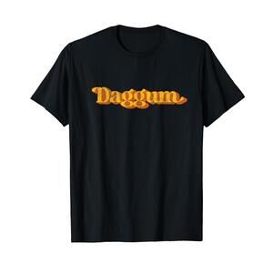 Daggum Country Funny Southern Slang Saying Retro 70S T-Shirt